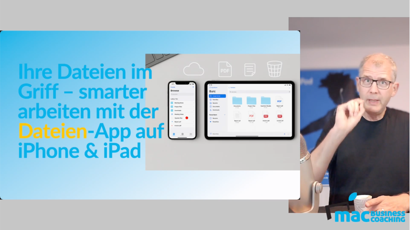 Eigener Screenshot/ Ihre Dateien im Griff &ndash; smarter arbeiten mit der Dateien-App auf iPhone & iPad
